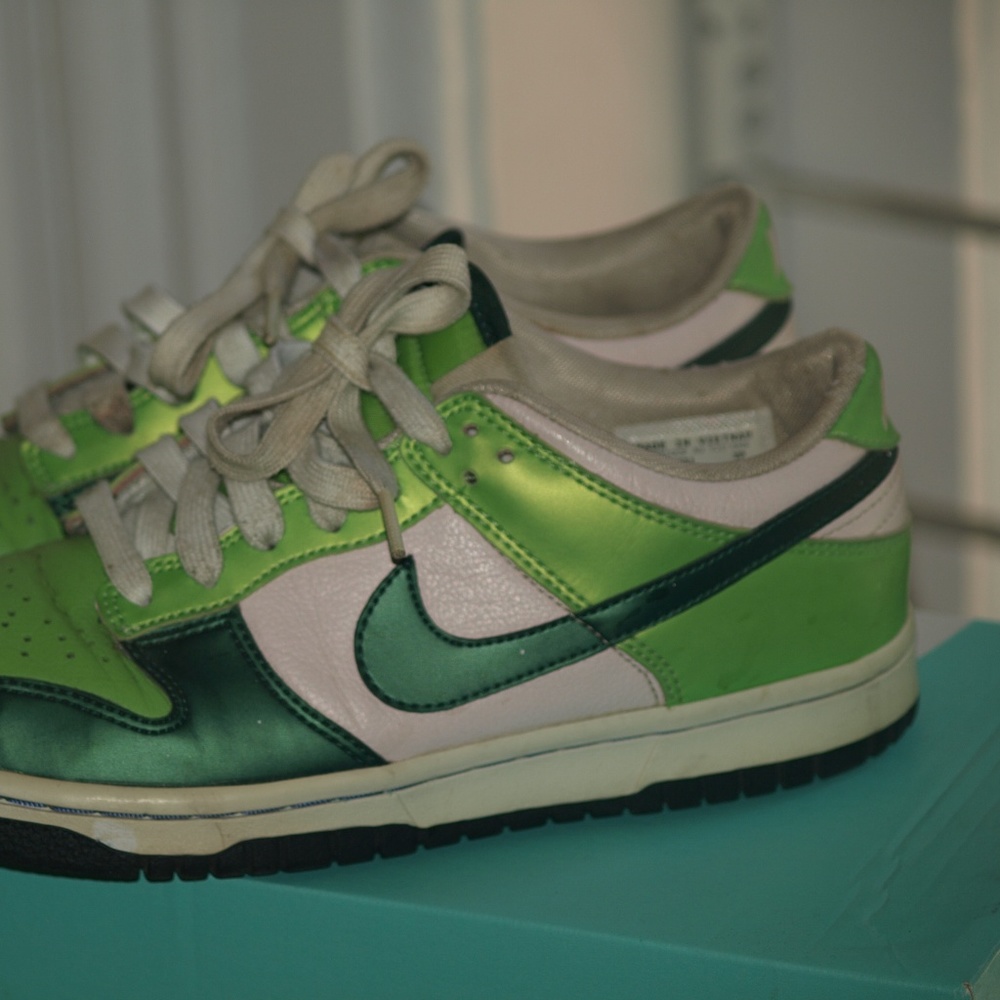 Green Nike Dunks